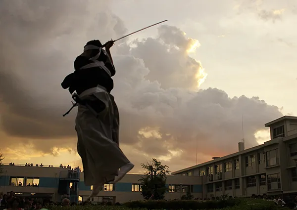 「夕暮れジャンプ」