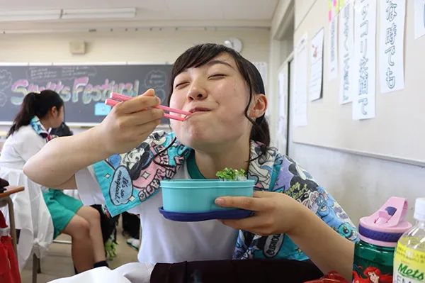 「お弁当食べてスタミナ回復！」