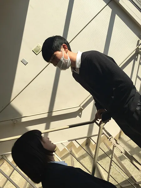 「初めて喋る瞬間。」