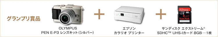 グランプリ 賞品