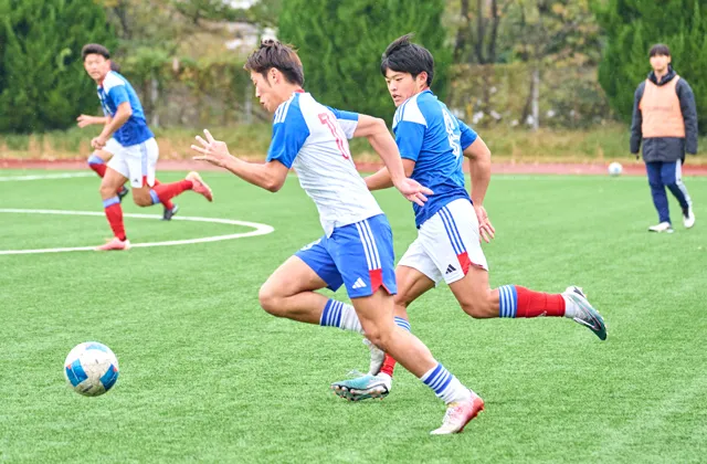 練習試合中の様子