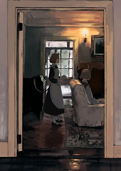 「ご注文の紅茶になります。」