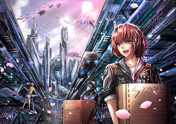 とある運送会社の花見