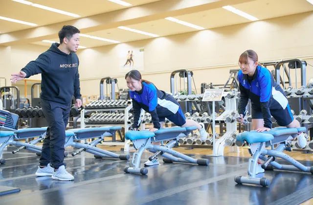 運動プログラムに基づいた指導