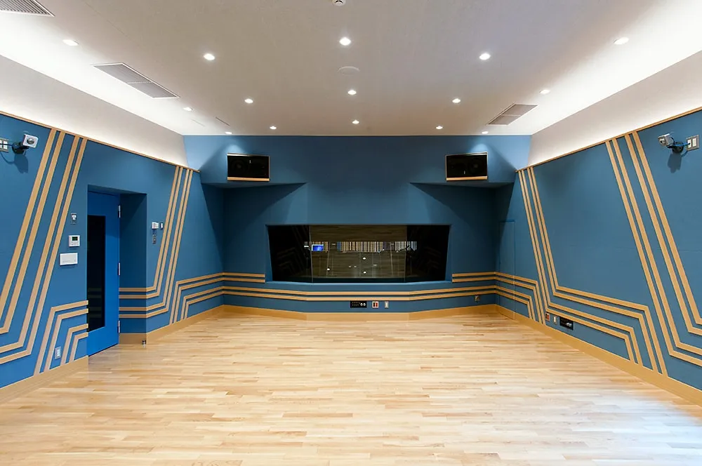 StudioA収録室メインスタジオ