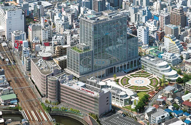 蒲田キャンパスの空撮写真