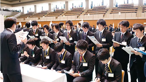 合同企業説明会が行われている様子