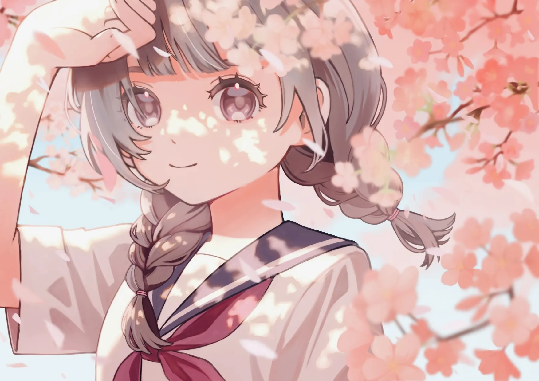 題材：春「花ざかり」