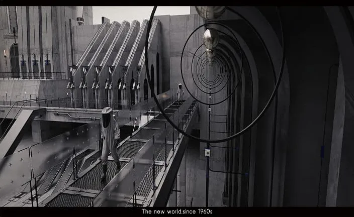 背景イラスト部門賞を受賞した「New Dream」