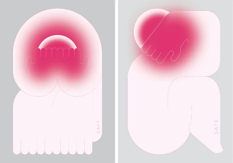 川崎光恵さん「覆う」 銅賞／審査員賞