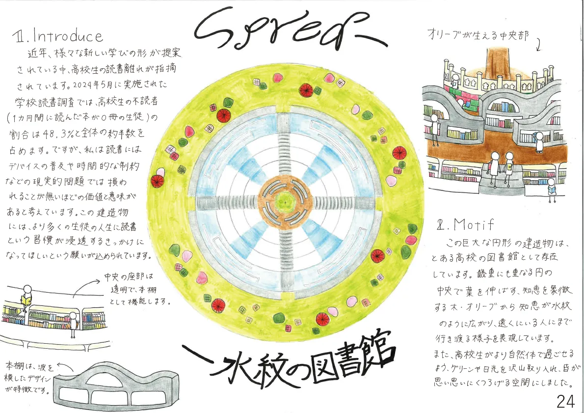 Spred　－水紋の図書館－