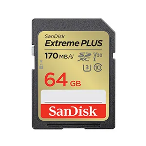 サンディスク エクストリーム プラス SDXC UHS-I カード 64GB