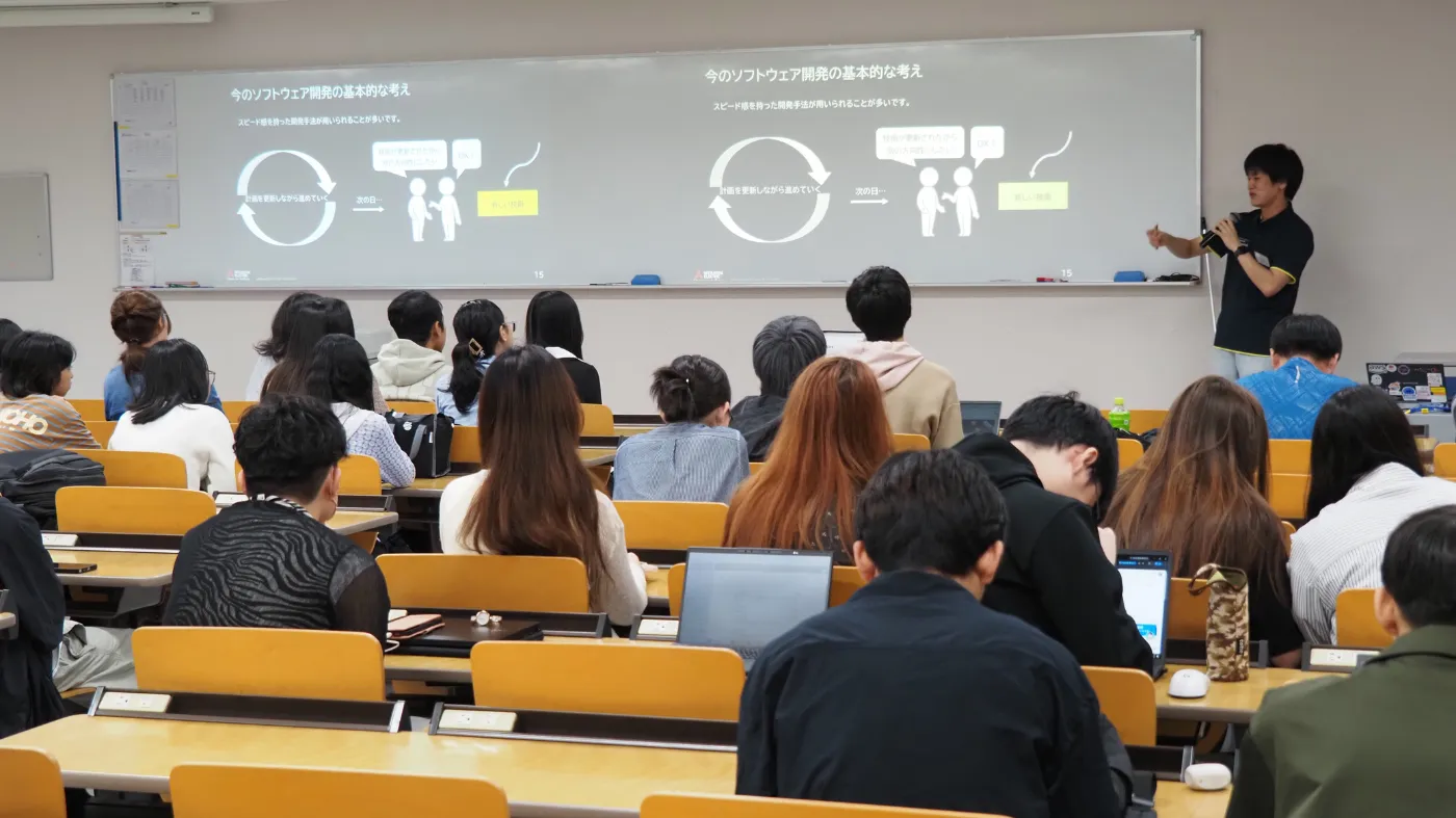 小畠 良俊氏講義の様子