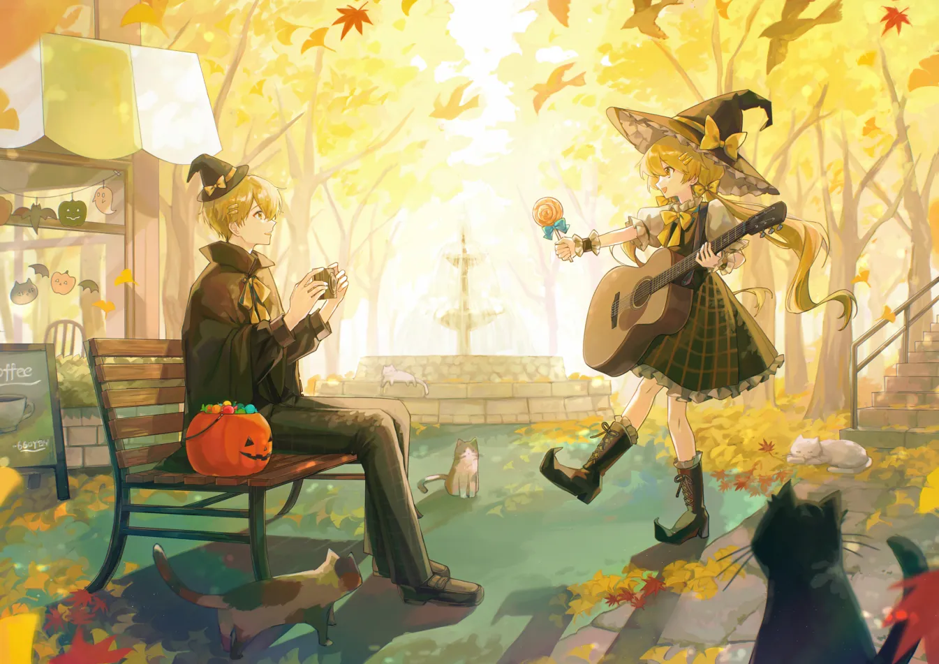 題材：秋「Trick or Treat or Music!」