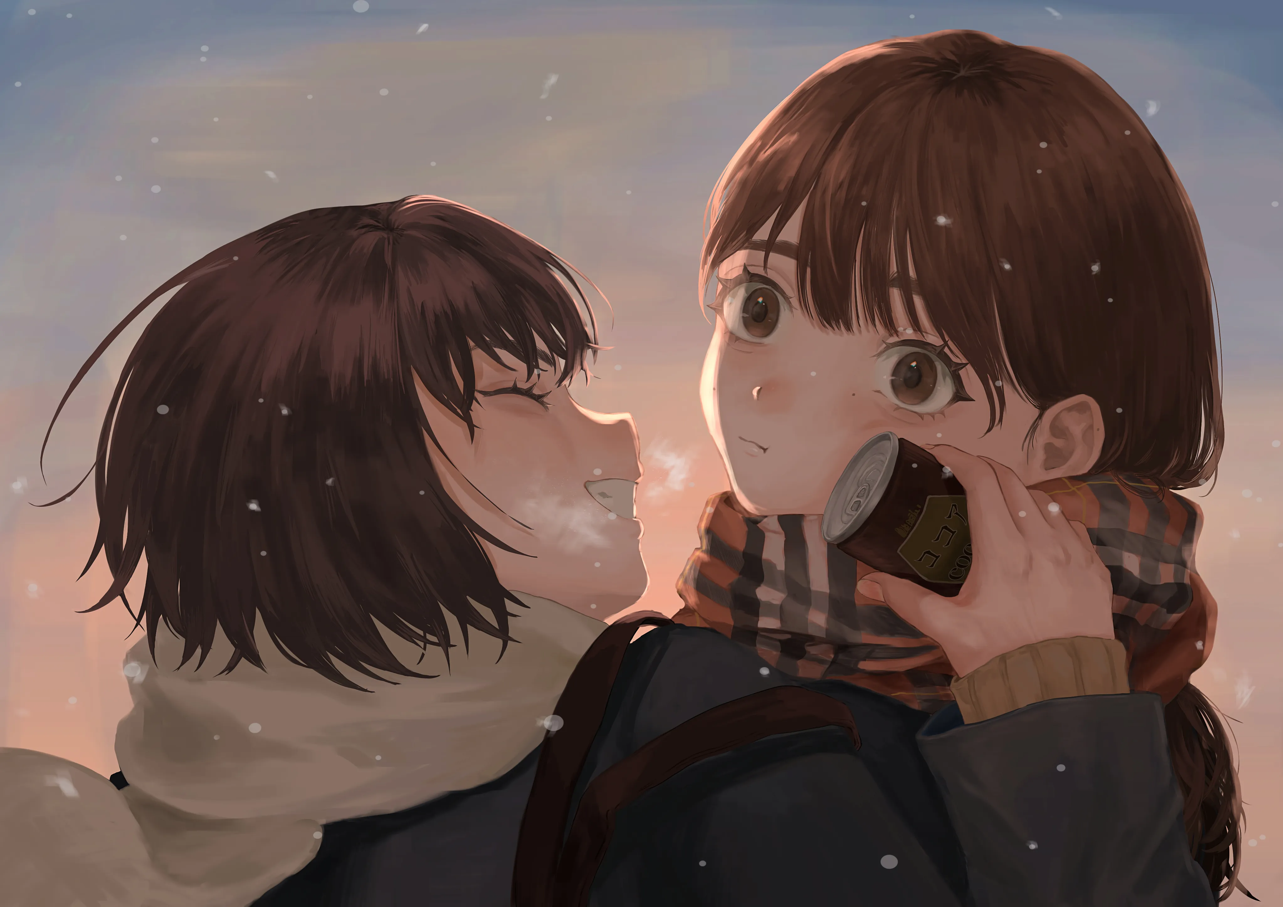 題材：冬「おまたせ！」