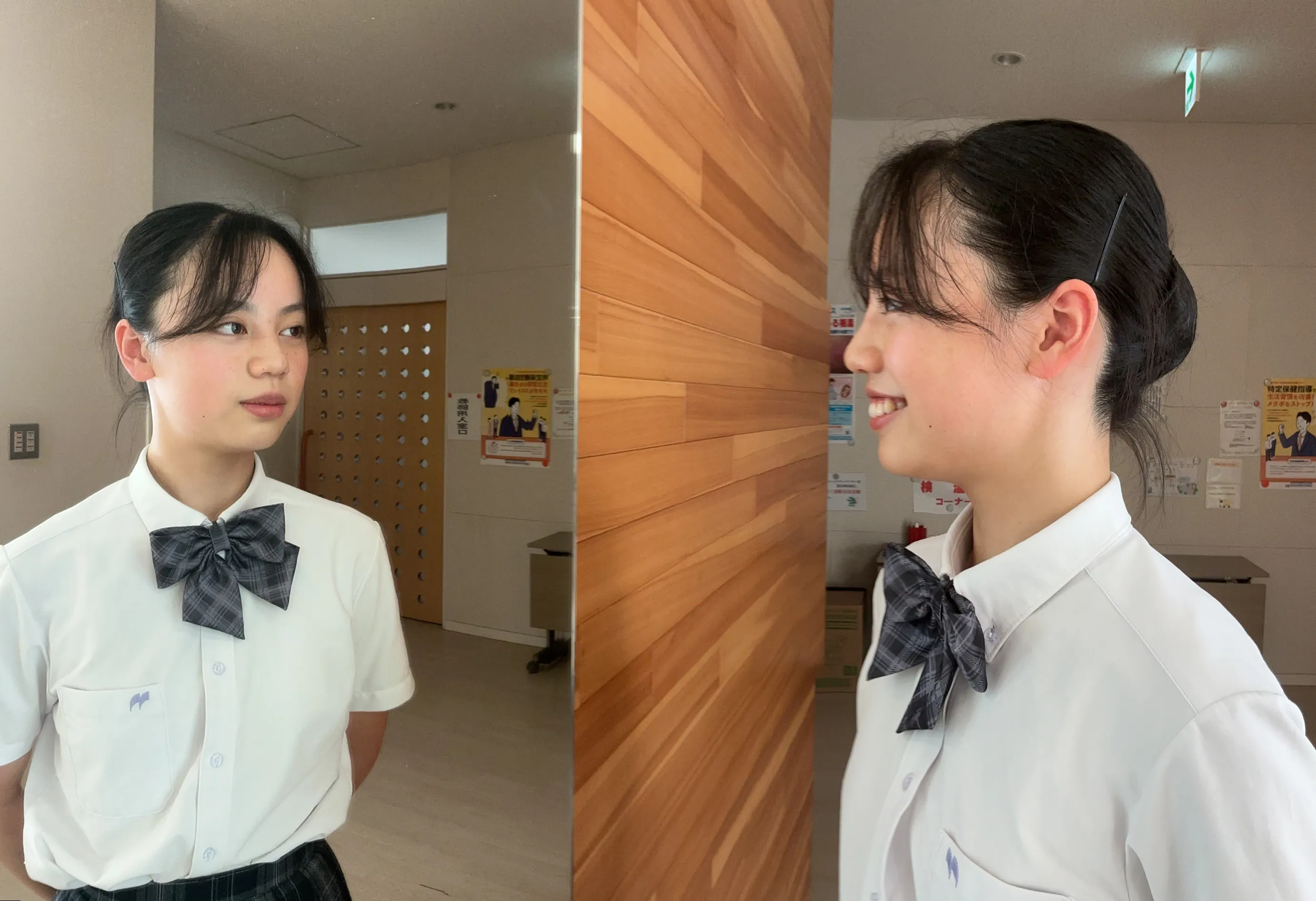 「鏡の中に、もう1人」