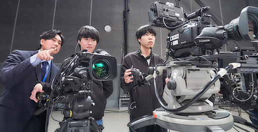 テレビカメラマンの専門学校 東京 日本工学院