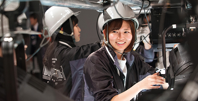 テレビ照明スタッフの専門学校 | 東京 | 日本工学院