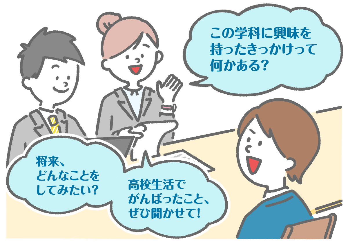 面談
