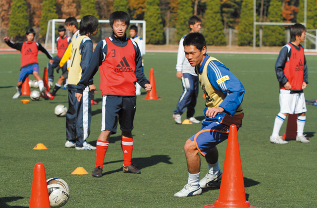 就職サポート サッカープレイヤー コーチ 専門学校 スポーツ健康学科 サッカーコース 日本工学院