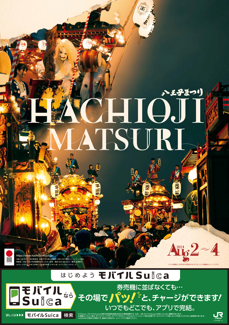 八王子まつりのポスター