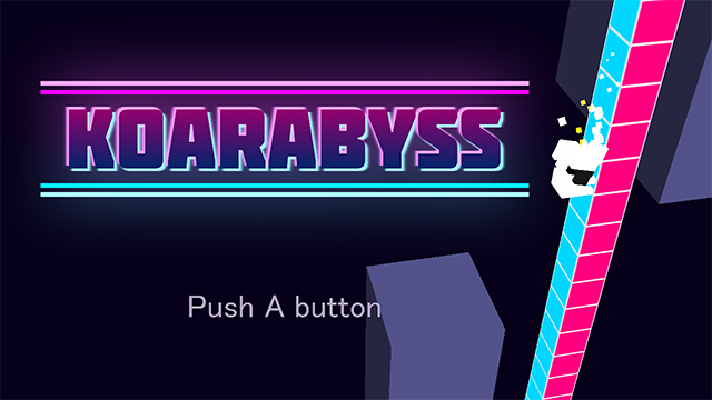 アクションゲーム『KOARABYSS』画面