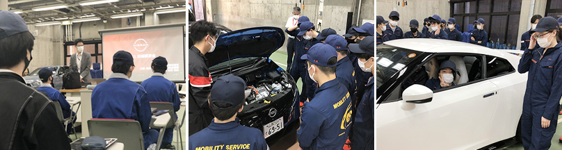 産学連携による1回目の特別授業